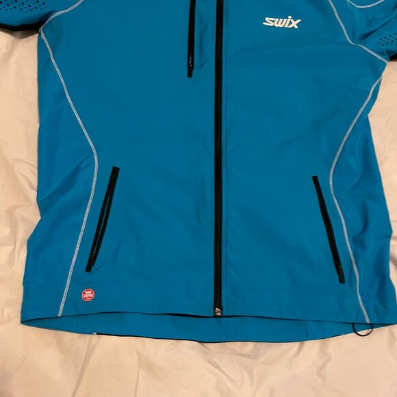 Swix Men's L XC Ski Jacket Blue - Picture 2 of 9